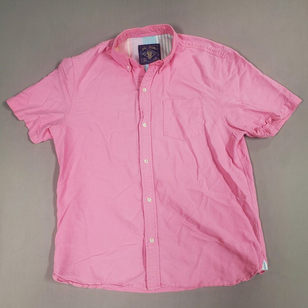 Vintage The Nutter from Chubbies Short Sleeve Button Down Shirt Mens Size Medium
